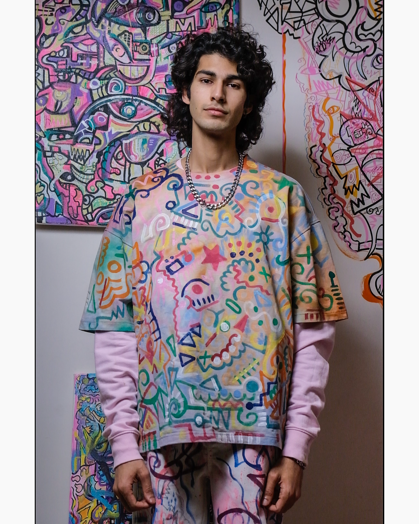 Tie-Dye Madness 1of1 (Hand-painted)