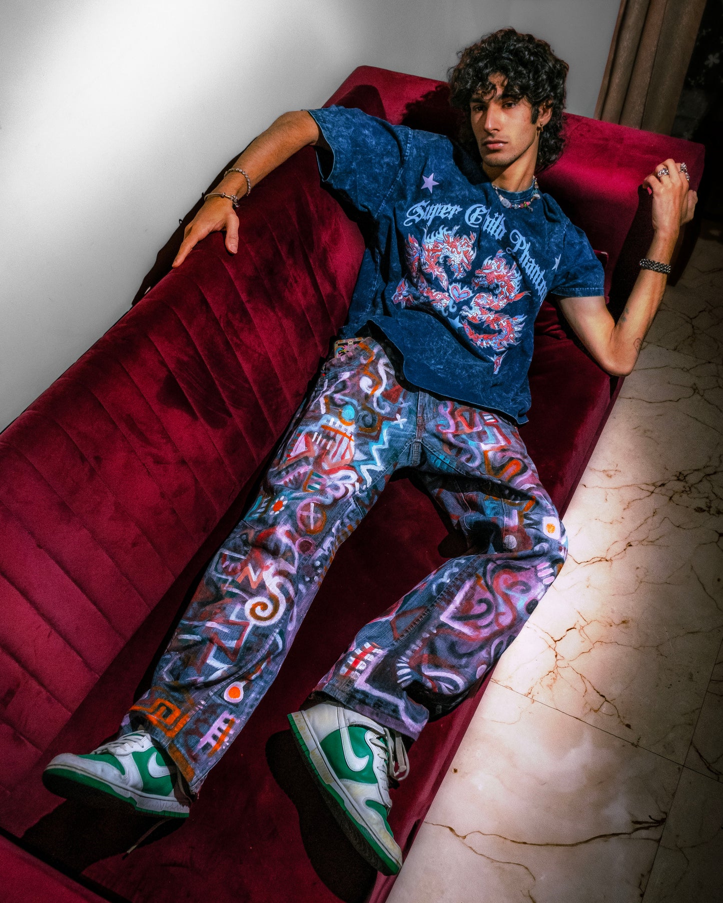 War Ready Jeans 1of1 (Hand-Painted)
