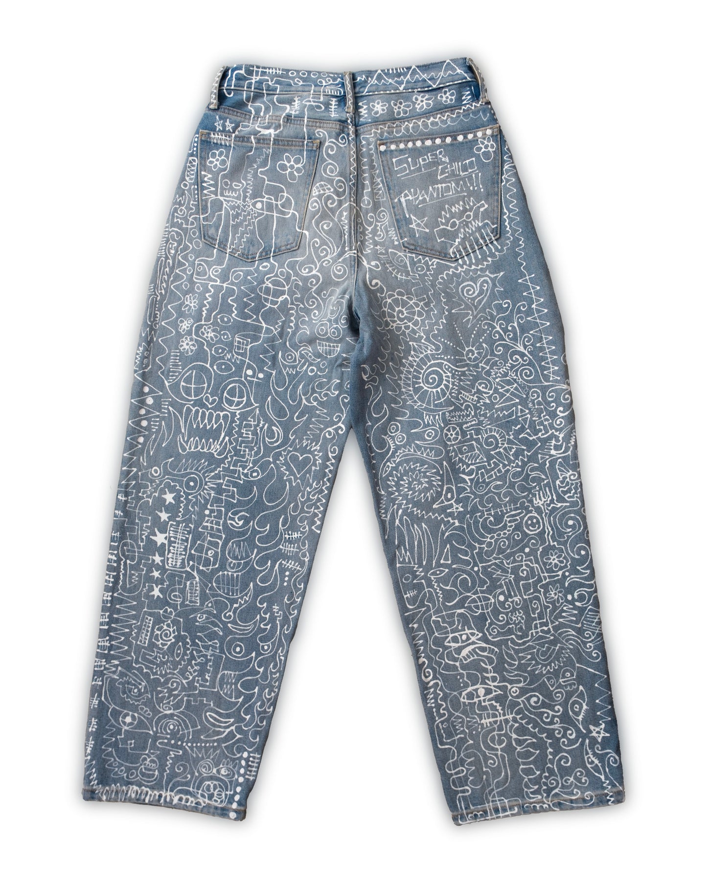 Blue Jeans (Hand-painted)
