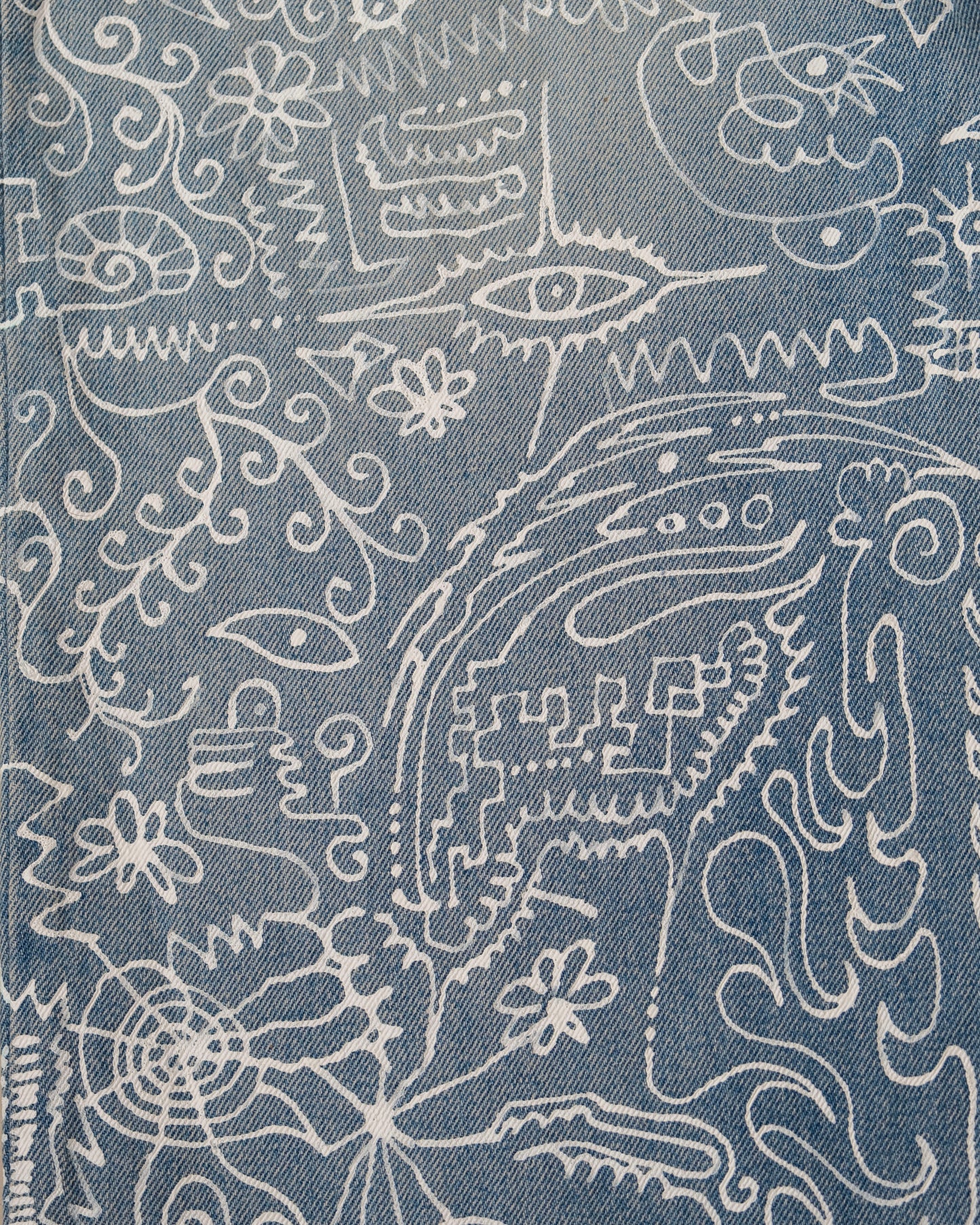 Blue Jeans (Hand-painted)