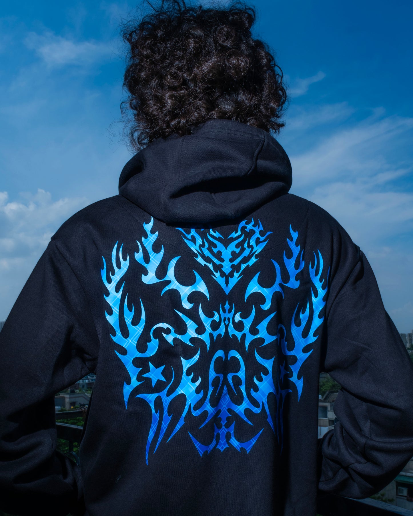 Blue Heart (Zip-Hoodie)