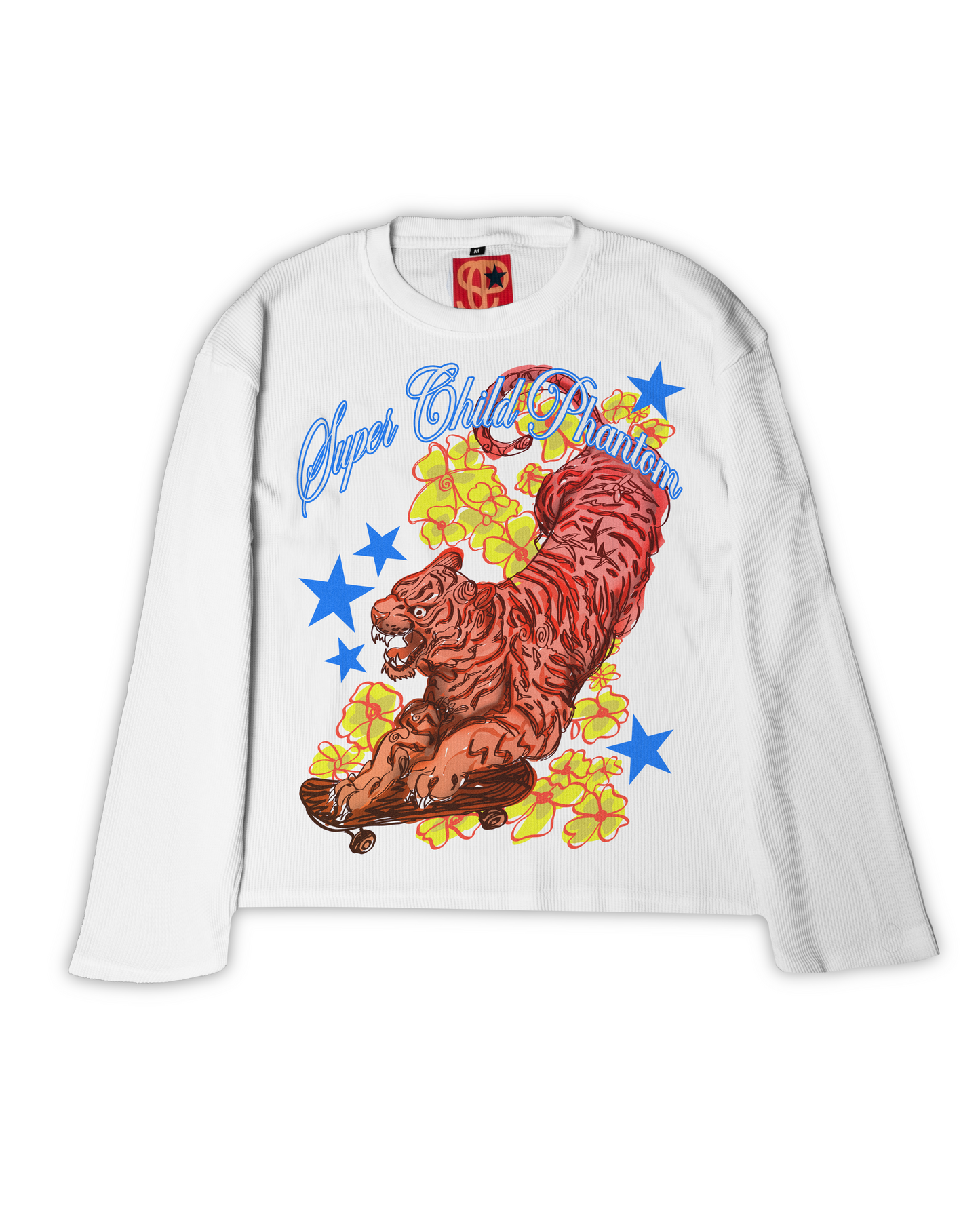 Tiger on Ice (Waffle Knit)