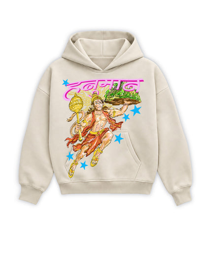 Hanuman (Cream Hoodie)