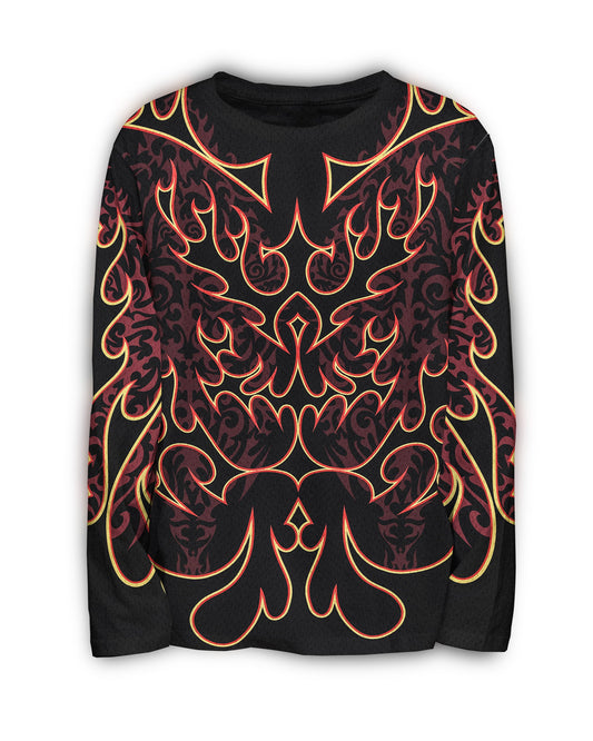 Red Flames Jersey