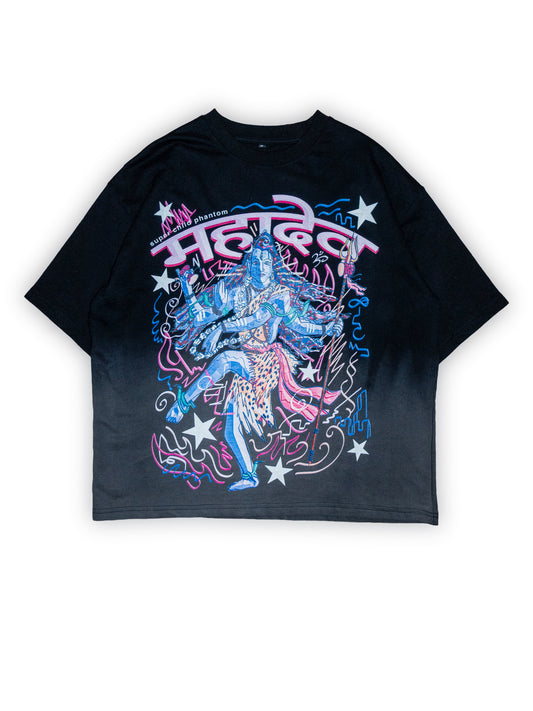 Mahadev (Black Ombre Wash)