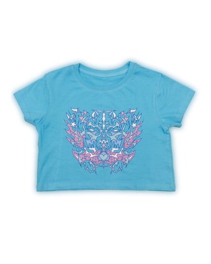 Mask-off Crop Top