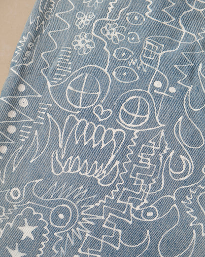 Blue Jeans (Hand-painted)