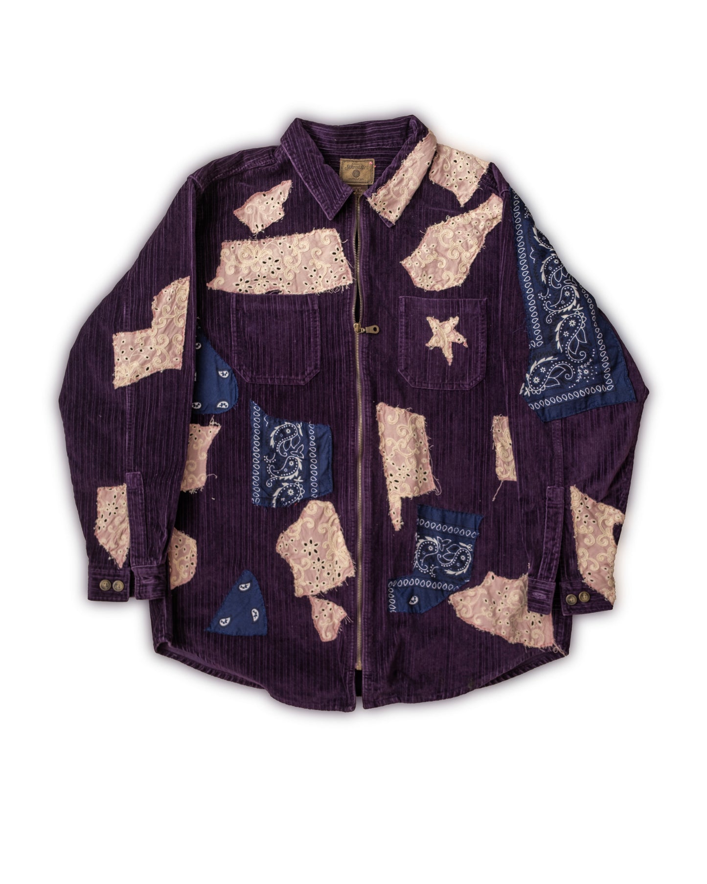 Suede Star (Hand-made)