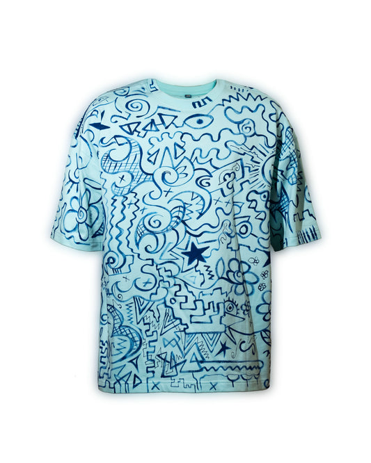 Blue Bomb (Hand-Painted)
