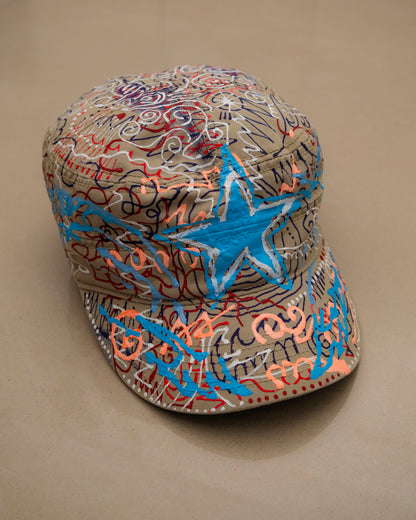 Star cap beige 1of1