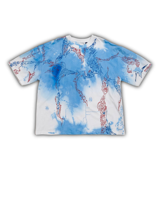 Water + Fire (Hand-painted)