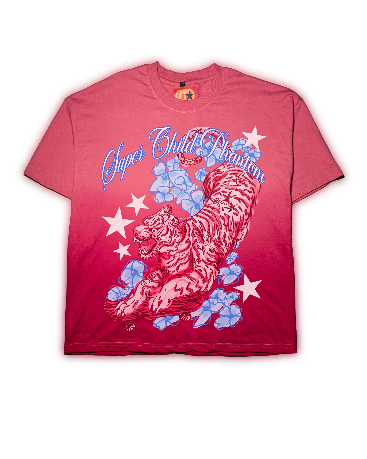 Tiger on Ice (Pink)