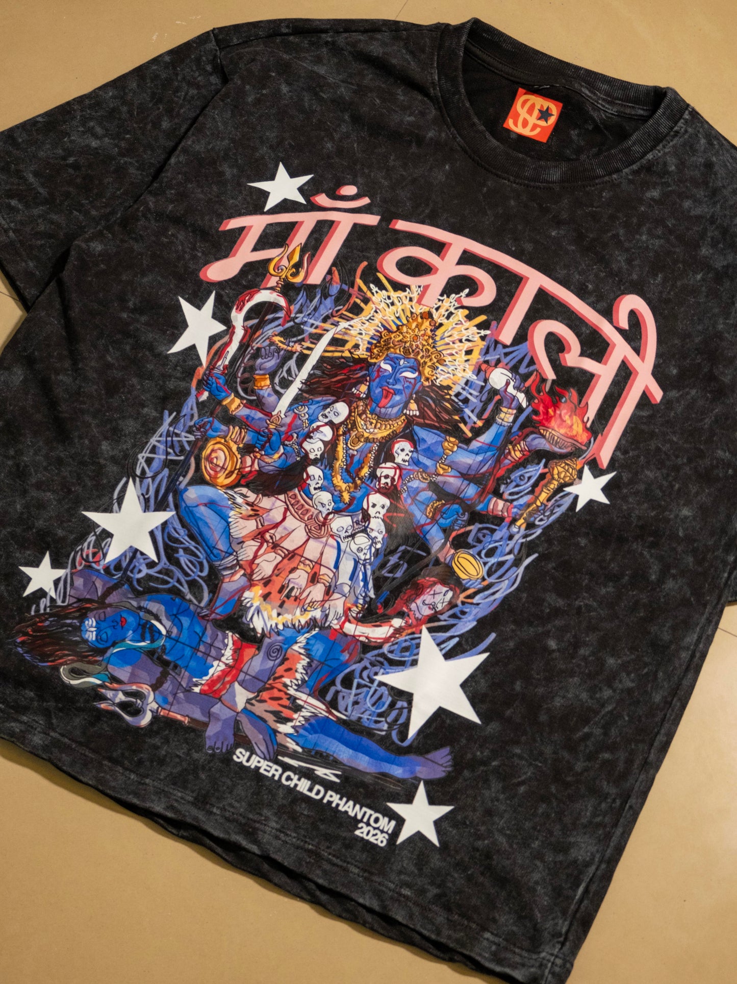 Maa Kali (tee) Acid Wash