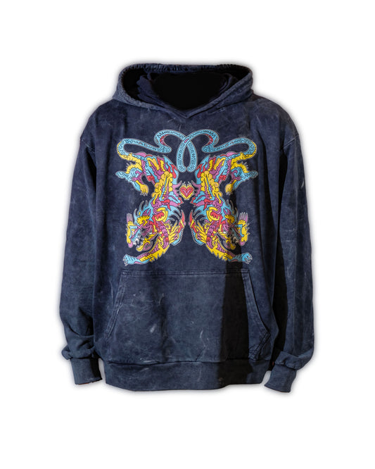 Balance (Acid Wash Hoodie)