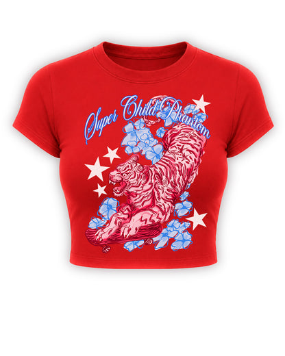 Tiger on Ice (Baby Tee)