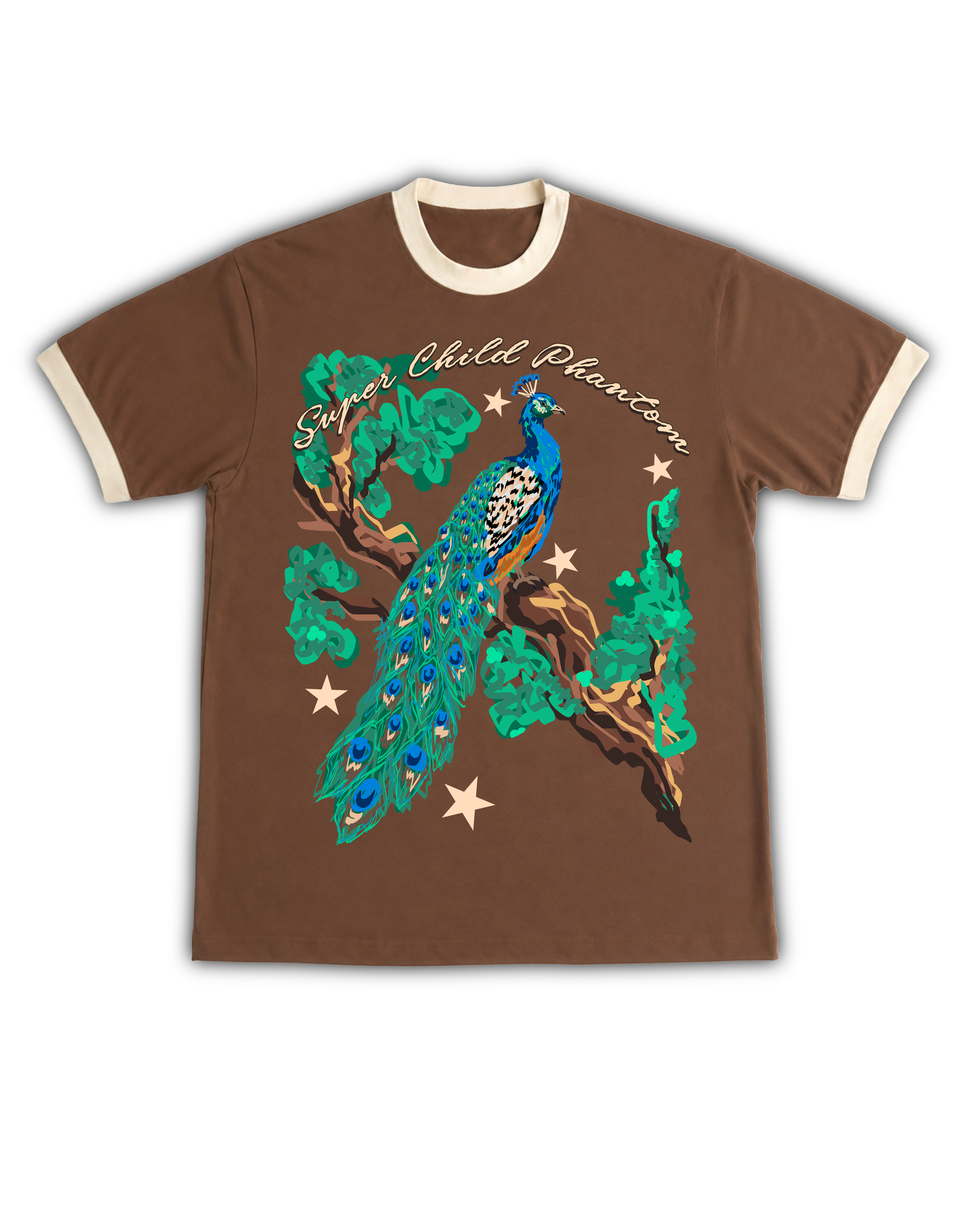 Peacock (Ringer tee)
