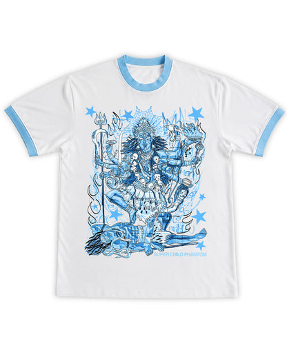 Blue Maa Kali (Ringer Tee)
