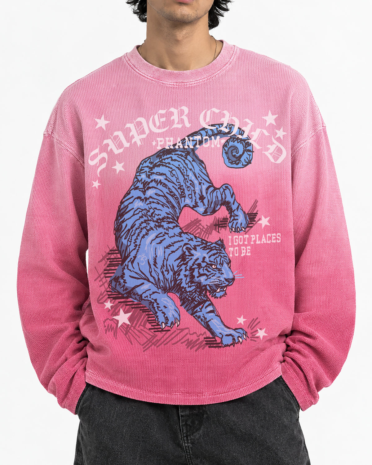 I got places to be (Waffle Knit)