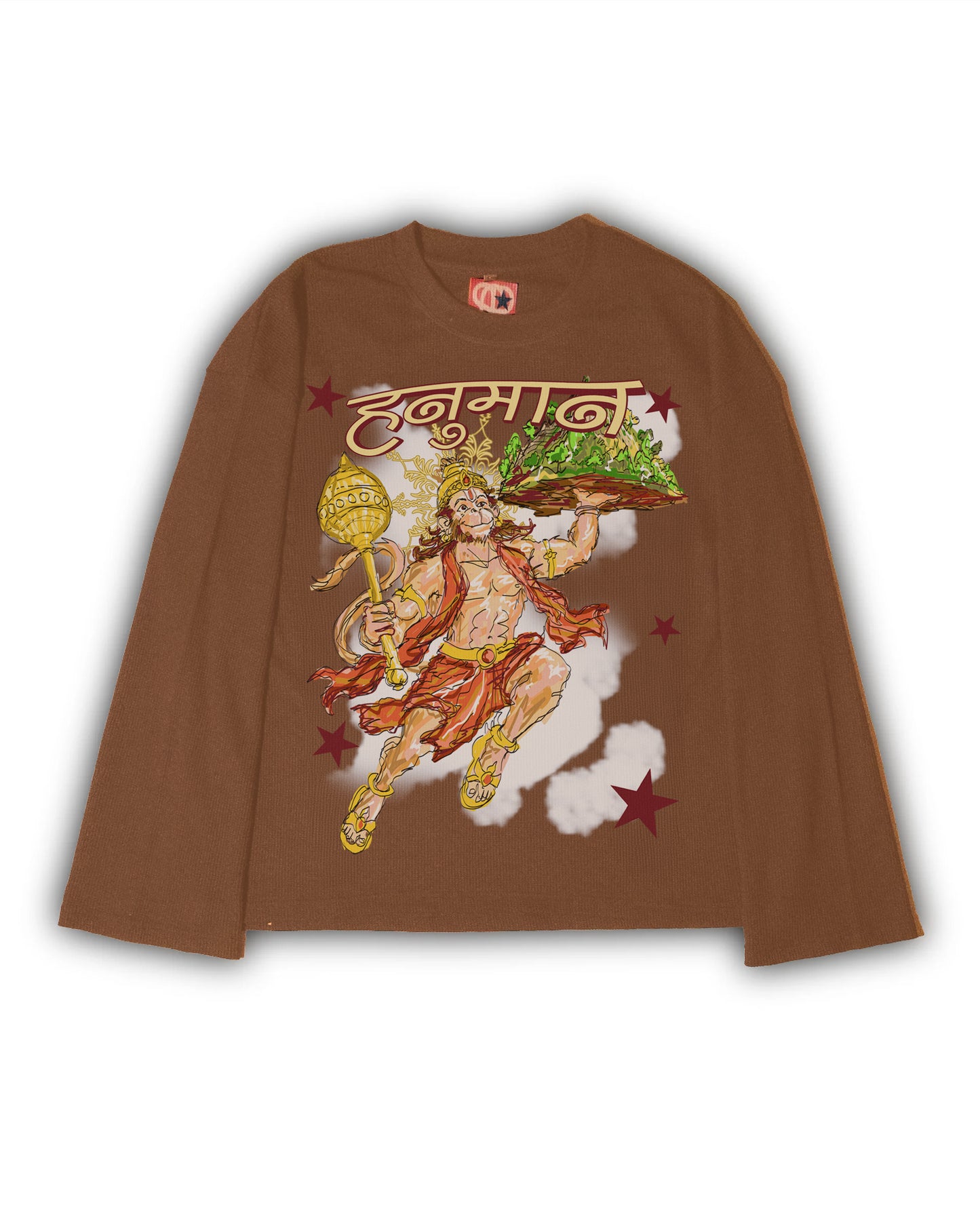 Hanuman (Brown Waffle Knit)