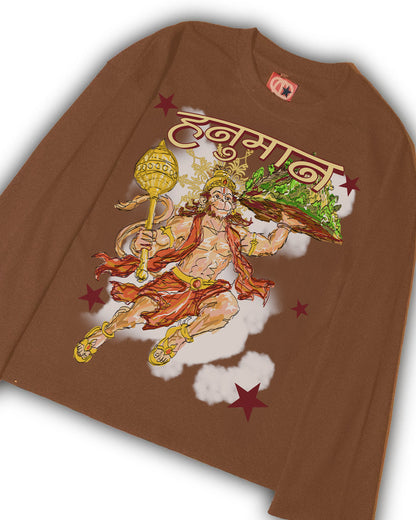 Hanuman (Brown Waffle Knit)