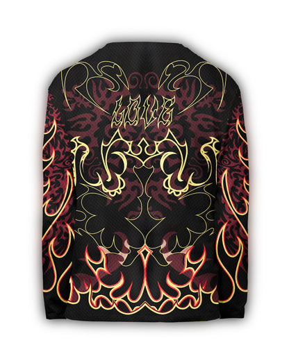 Red Flames Jersey