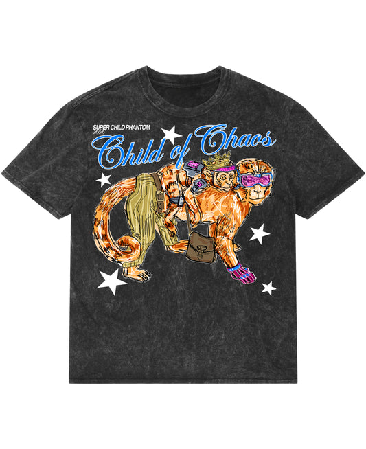 Acidwash Oversized T-shirt Front Design