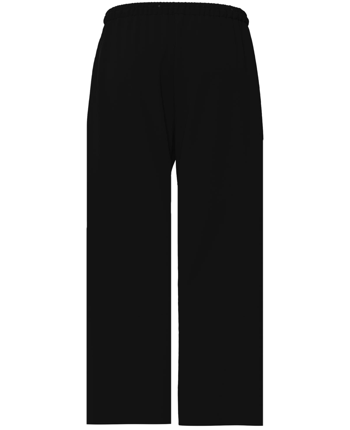 Black Baggy Fit Sweatpants Back Design