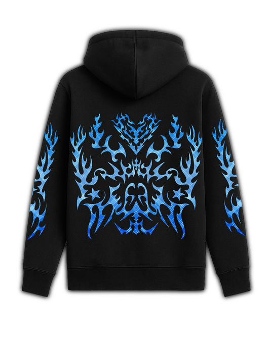 Blue Heart (Zip-Hoodie)